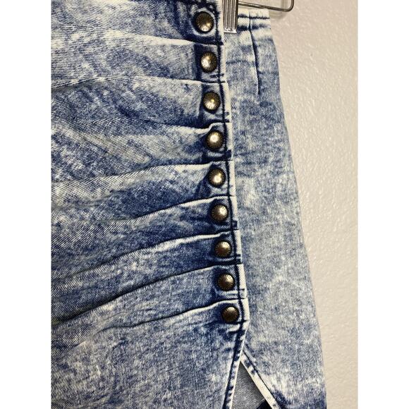 retrofete Willa Skirt in Light Blue Acid XS - Picture 7 of 7